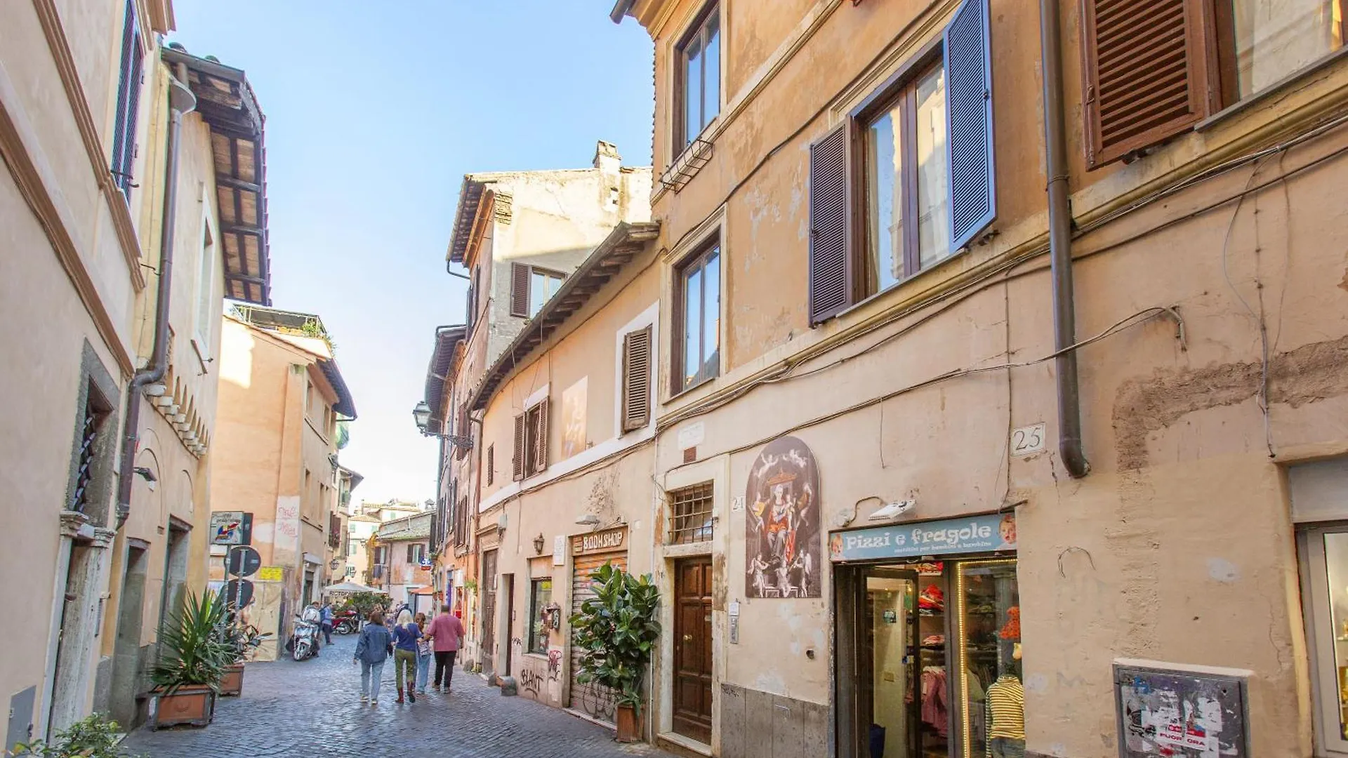 Happy Trastevere In Rome